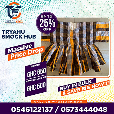 Original Fugu Clothing | Traditional Ghana Smocks Tryahu